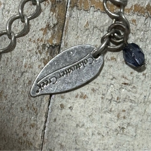 Vintage❤️Coldwater Creek 3-Strand Agate Necklace - Picture 6 of 6